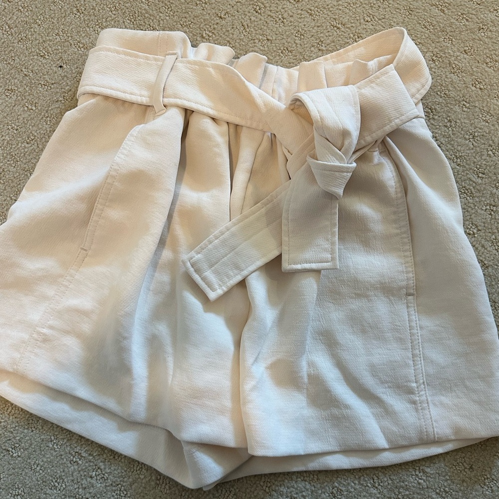 Aritzia tie front shorts